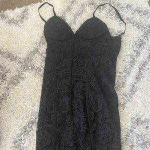 Bardot Lace Dress